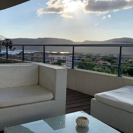 Apartment Elegant Design Apt With Balcony And Pool